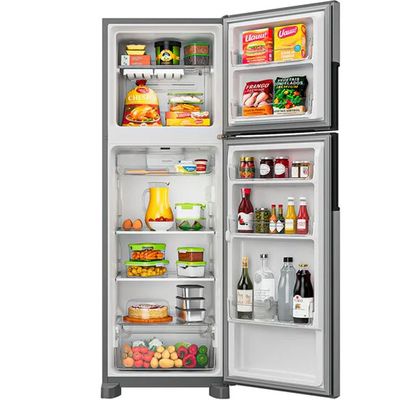 Geladeira Consul 377 Litros Frost Free Duplex - CRM44MK Inox / 220V