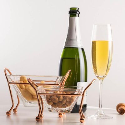 Jogo 6 Taças de Cristal para Champagne Gastro Colibri 220ml Espumante Wolff