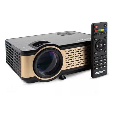 Projetor Led Smart Android Wifi/bluetooth Exbom Pj-s300