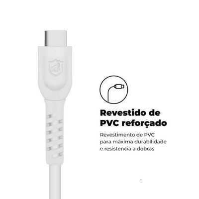 Carregador Motorola Original + Cabo Tipo C - Gshield