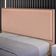 Cabeceira Cama Box Casal Com Tachas 140 cm Vicenza L02 Linho Rosê - Lyam Decor