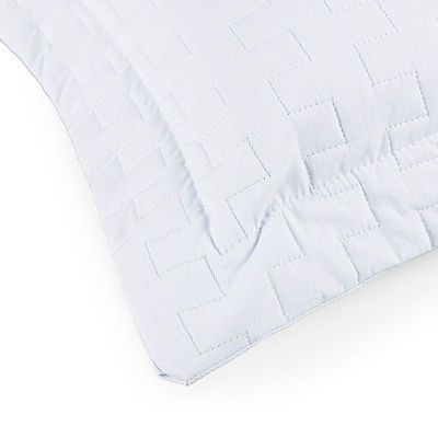 Cobre Leito Colcha Queen Milano 3 Peças Branco - 100% Poliéster