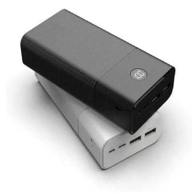 Carregador Portátil Power Bank 30.000mah Super Carga Rápida Preto