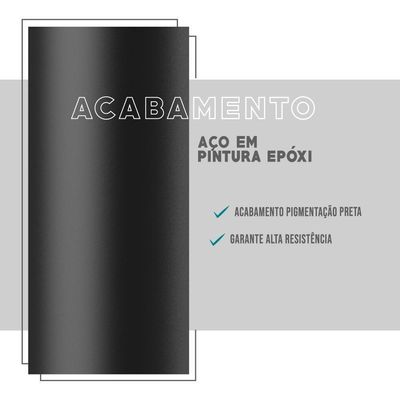 Mesa De Jantar Redonda 1 M átria 1594 Carraro Nogal/preto
