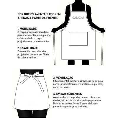 Avental de Cintura Verde Bandana Algodao Cozinha Bar Vegano