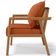 Poltrona Decorativa Para Sala de Estar e Living Alícia B04 Tecido Terracota - Lyam Decor