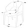 Kit 04 Cadeiras de Jantar e Estar Living Estofada Lince L02 Couríssimo Casco Fendi - Lyam Decor