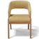 Kit 06 Cadeiras de Jantar e Estar Living Estofada Lince L02 Couríssimo Casco Fendi - Lyam Decor