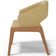 Cadeira de Jantar e Estar Living Estofada Lince L02 Couríssimo Casco Fendi - Lyam Decor