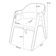 Kit 02 Cadeiras de Jantar e Estar Living Estofada Nadja L02 Suede Bege - Lyam Decor