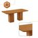 Mesa De Jantar Eloise 180cm Tampo Mdf Com 6 Cadeiras Moderna Linho Capuccino/tork/naturale