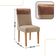 Mesa De Jantar Eloise 180cm Tampo Mdf Com 6 Cadeiras Moderna Linho Capuccino/tork/naturale