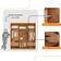 Guarda Roupa Casal Boston 6 Portas 4 Gavetas Moderna Naturalle