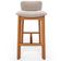 Kit 04 Banquetas Alta Para Cozinha Sala de Jantar Bar Dara L02 Bouclê Creme - Lyam Decor