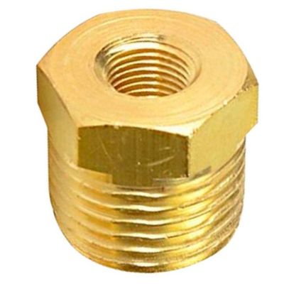 Bucha Redução Lubefer 3/8 Macho x 1/8 Fêmea Aço