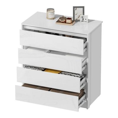 Cômoda Para Quarto 4 Gavetas - Carla Branco