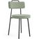 Kit 06 Cadeiras Decorativas Estofada Para Sala De Jantar Barcelona L02 Bouclê Oliva - Lyam Decor