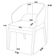 Cadeira de Jantar e Estar Living Estofada Lince L02 Bouclê Bege - Lyam Decor