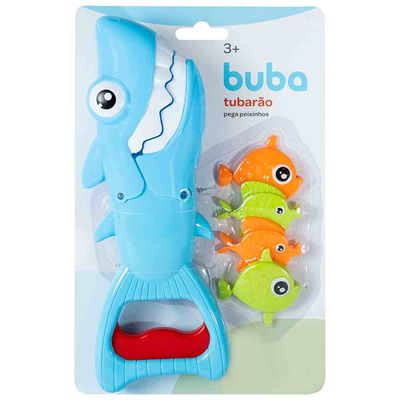 Brinquedo de Banho Tubarão Pega Peixinhos 11396 Buba