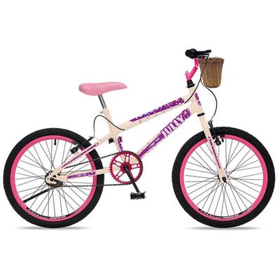 Bicicleta Jully Aro 20 Freio V-Brake Colli bege