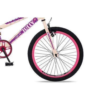 Bicicleta Jully Aro 20 Freio V-Brake Colli bege