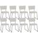 Kit 08 Cadeiras Decorativas Para Sala De Jantar Allana L02 Bouclê Cru - Lyam
