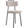 Cadeira Decorativa Estofada Para Sala De Jantar Barcelona L02 Bouclê Creme - Lyam Decor