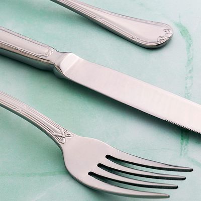 Faqueiro em prata com estojo Saint James Croise 101 peças: Requinte e design clássico para sua mesa
