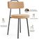 Kit 06 Cadeiras Decorativas Estofada Para Sala De Jantar Barcelona L02 Bouclê Mostarda - Lyam Decor