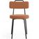 Cadeira Decorativa Estofada Para Sala De Jantar Barcelona L02 Bouclê Terracota - Lyam Decor