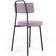 Cadeira Decorativa Estofada Para Sala De Jantar Barcelona L02 Suede Rosê - Lyam Decor