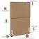 Cabeceira Cama Box Solteiro Com Tachas 100 cm Vicenza L02 Bouclê Mostarda - Lyam Decor