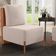 Poltrona Decorativa Sala de Estar Living Pés Madeira Hungria L02 Couríssimo Camel Suede Bege - Lyam