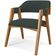 Kit 04 Cadeiras Para Sala de Jantar e Estar Living Estofada Suran L02 Suede Verde Musgo - Lyam