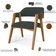 Kit 04 Cadeiras Para Sala de Jantar e Estar Living Estofada Suran L02 Suede Verde Musgo - Lyam