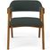 Kit 04 Cadeiras Para Sala de Jantar e Estar Living Estofada Suran L02 Suede Verde Musgo - Lyam