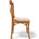 Cadeira Para Sala de Jantar e Estar Living Estofada Ávila L02 Suede Bege - Lyam