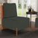 Poltrona Decorativa Sala de Estar Living Hungria L02 Couríssimo Camel Linho Verde Musgo - Lyam