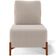 Poltrona Decorativa Sala Estar Living Pés Madeira Hungria L02 Couríssimo Camel Bouclê Creme - Lyam