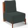 Poltrona Decorativa Sala de Estar Living Hungria L02 Couríssimo Camel Suede Verde Musgo - Lyam