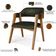 Kit 02 Cadeiras Para Sala de Jantar e Estar Living Estofada Suran L02 Couríssimo Verde Musgo - Lyam