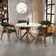 Cadeira Para Sala de Jantar e Estar Living Estofada Suran L02 Couríssimo Verde Musgo - Lyam