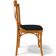 Cadeira Para Sala de Jantar e Estar Living Estofada Ávila L02 Suede Preto - Lyam