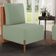 Poltrona Decorativa Sala Estar Living Pés Madeira Hungria L02 Couríssimo Camel Bouclê Oliva - Lyam