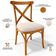 Kit 04 Cadeiras Para Sala de Jantar e Estar Living Estofada Ávila L02 Suede Bege - Lyam