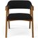 Kit 04 Cadeiras Para Sala de Jantar e Estar Living Estofada Suran L02 Suede Preto - Lyam