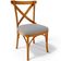 Kit 06 Cadeiras Para Sala de Jantar e Estar Living Estofada Ávila L02 Suede Cinza - Lyam