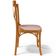 Cadeira Para Sala de Jantar e Estar Living Estofada Ávila L02 Linho Rosê - Lyam