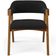 Kit 02 Cadeiras Para Sala de Jantar e Estar Living Estofada Suran L02 Bouclê Preto - Lyam