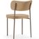 Kit 02 Cadeiras Para Sala De Jantar Melina Base Arena L02 Linho Bege Escuro - Lyam Decor